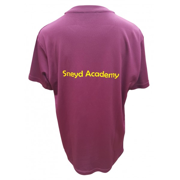 Sneyd Academy School PE T-shirt