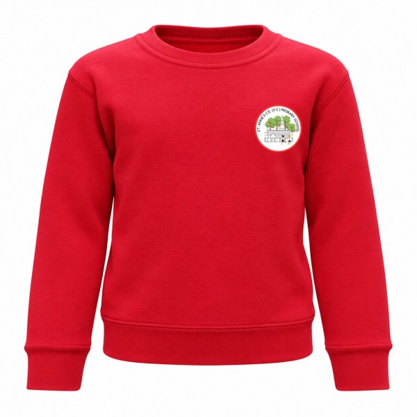 St Anne's Primary Crew Neck Sweatshirt